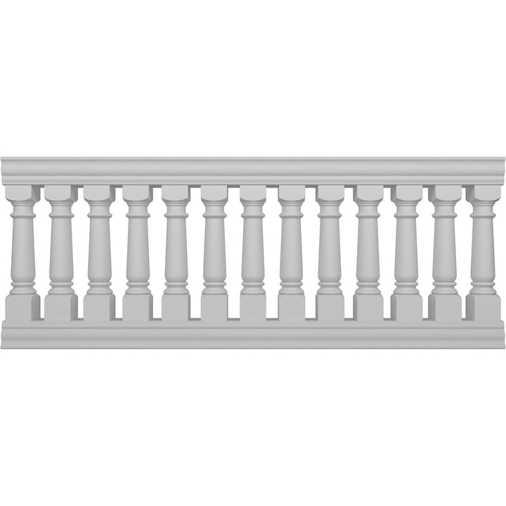 Ekena Millwork FiberThane White Fiberglass Deck Rail Kit