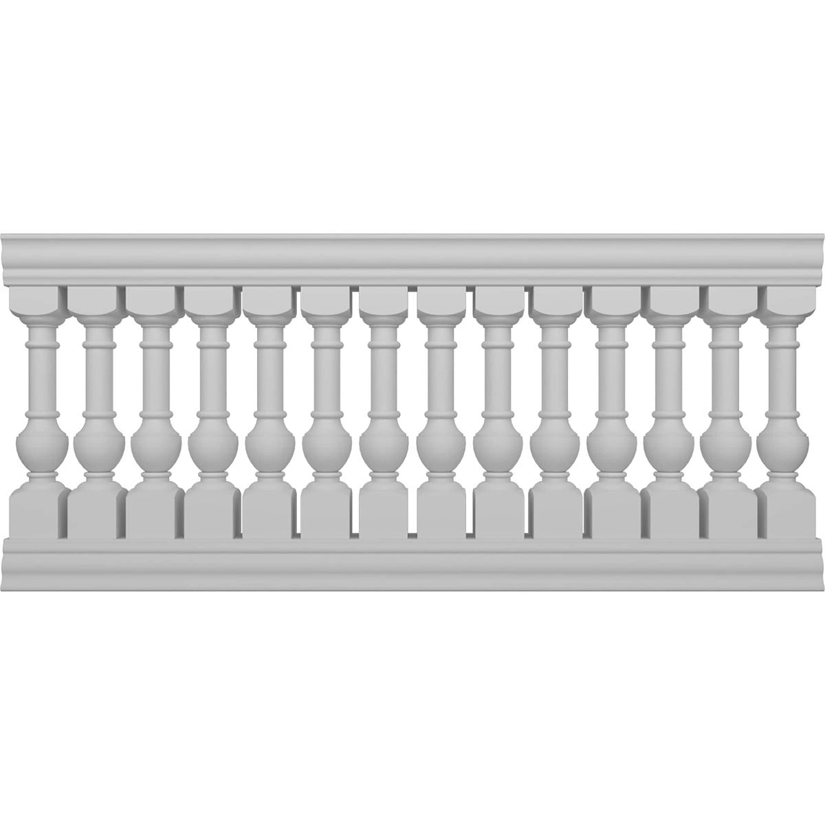 Ekena Millwork FiberThane York Fiberglass Deck Rail Kit