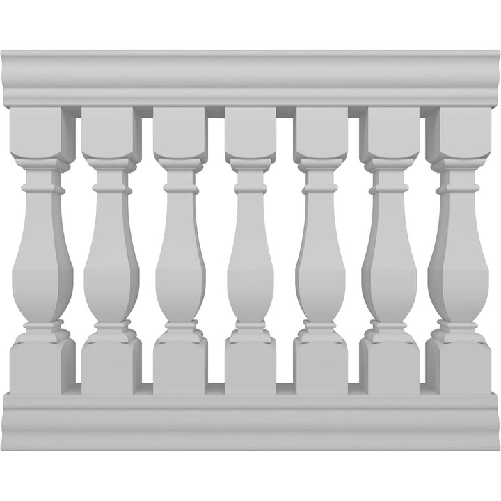 Ekena Millwork FiberThane Arcadian Fiberglass Deck Rail Kit