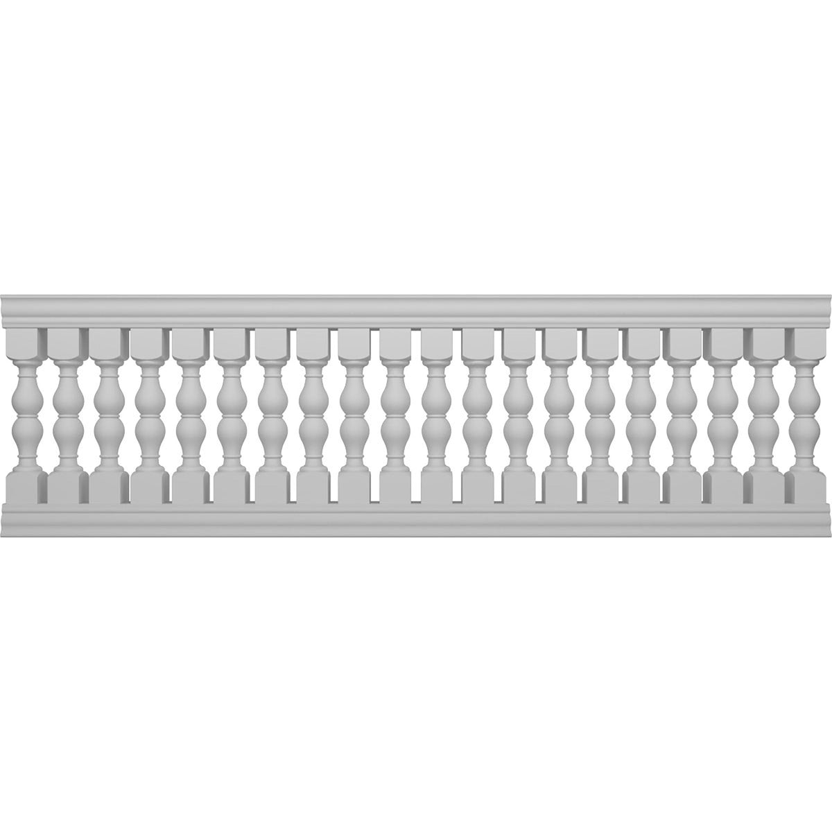 Ekena Millwork FiberThane Avalon Fiberglass Deck Rail Kit