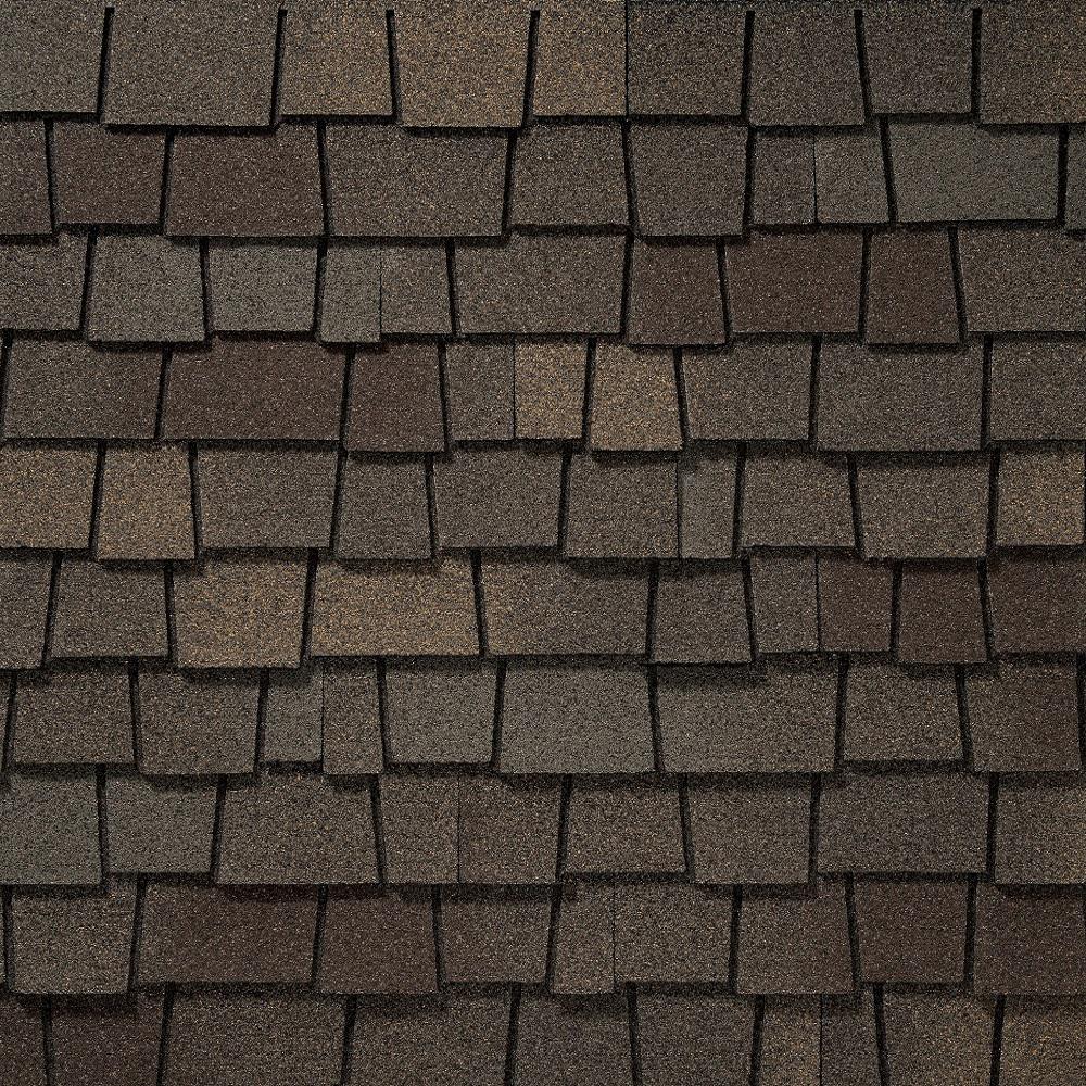 Glenwood Weathered Wood Designer Architectural Shingles (11.1 sq. ft. per Bundle) (10-pieces) - Super Arbor