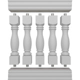 Ekena Millwork FiberThane Embassy Fiberglass Deck Rail Kit