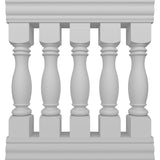 Ekena Millwork FiberThane Embassy Fiberglass Deck Rail Kit