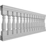 Ekena Millwork FiberThane Hamilton Fiberglass Deck Rail Kit