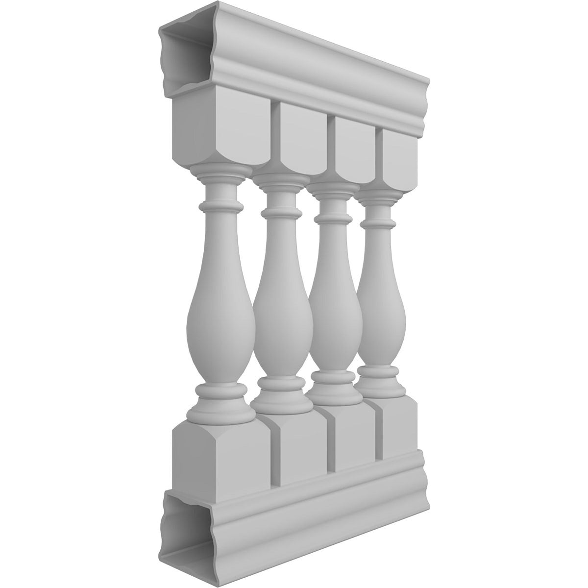 Ekena Millwork FiberThane Legacy Fiberglass Deck Rail Kit