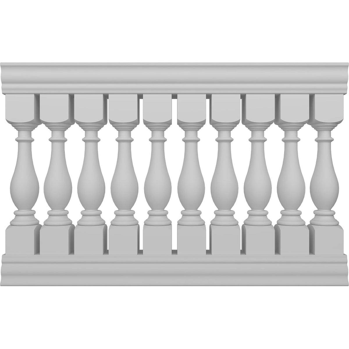 Ekena Millwork FiberThane Legacy Fiberglass Deck Rail Kit