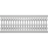 Ekena Millwork FiberThane Legacy Fiberglass Deck Rail Kit
