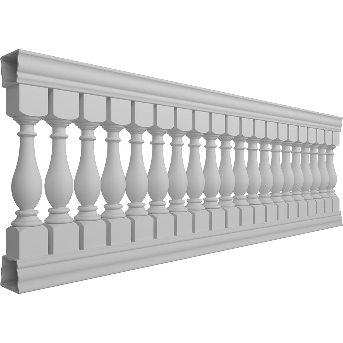 Ekena Millwork FiberThane Legacy Fiberglass Deck Rail Kit