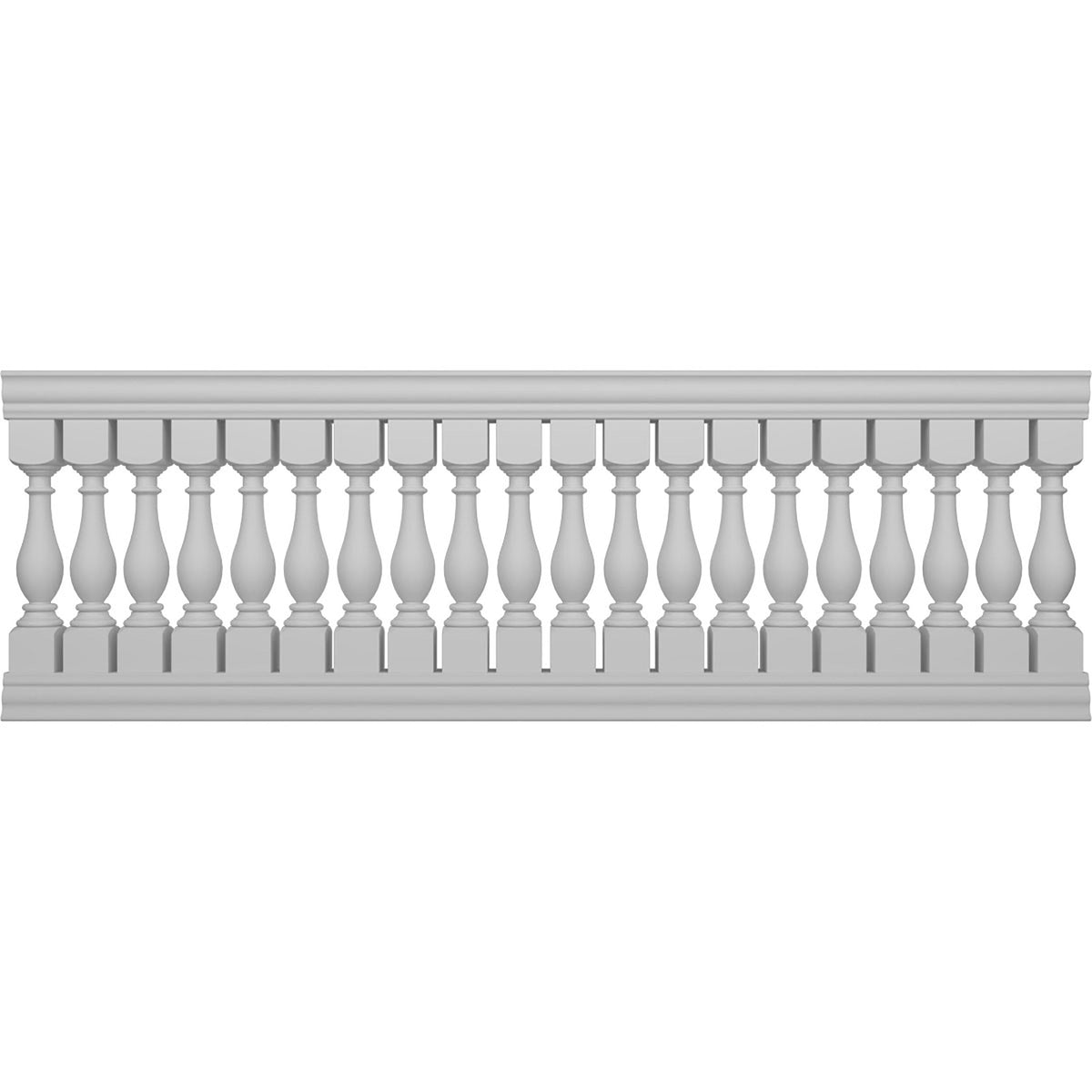 Ekena Millwork FiberThane Legacy Fiberglass Deck Rail Kit