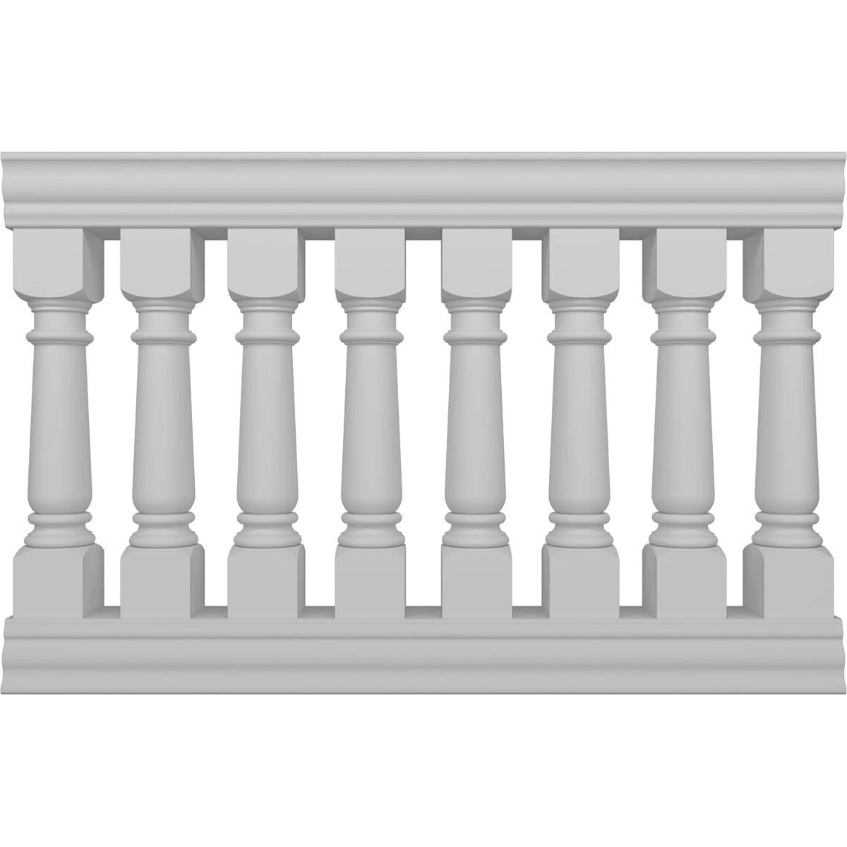 Ekena Millwork FiberThane Wellington Fiberglass Deck Rail Kit