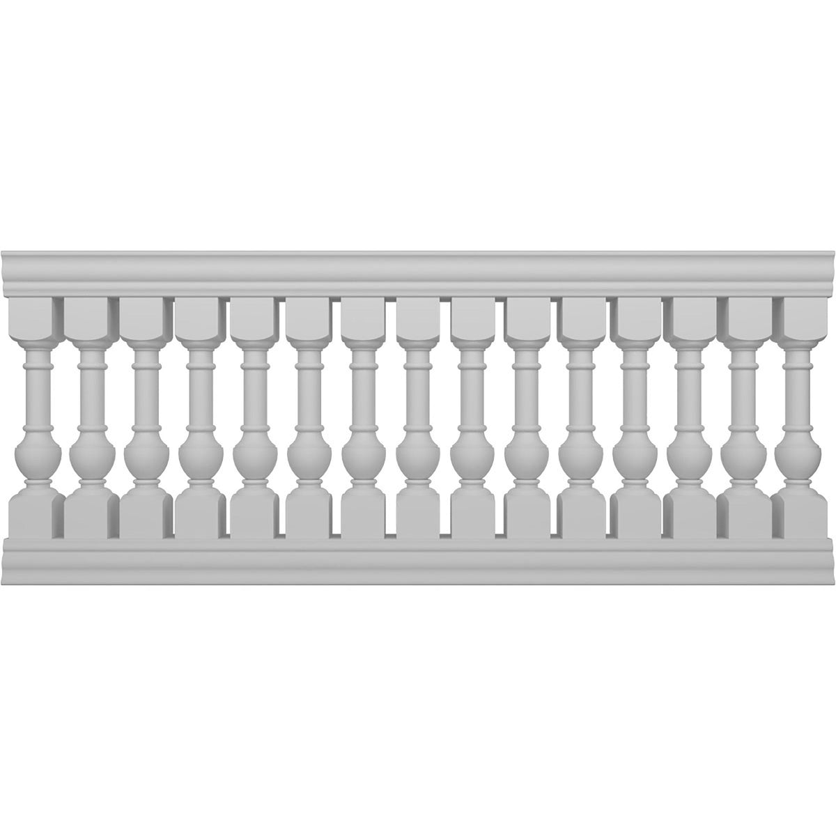 Ekena Millwork FiberThane York Fiberglass Deck Rail Kit