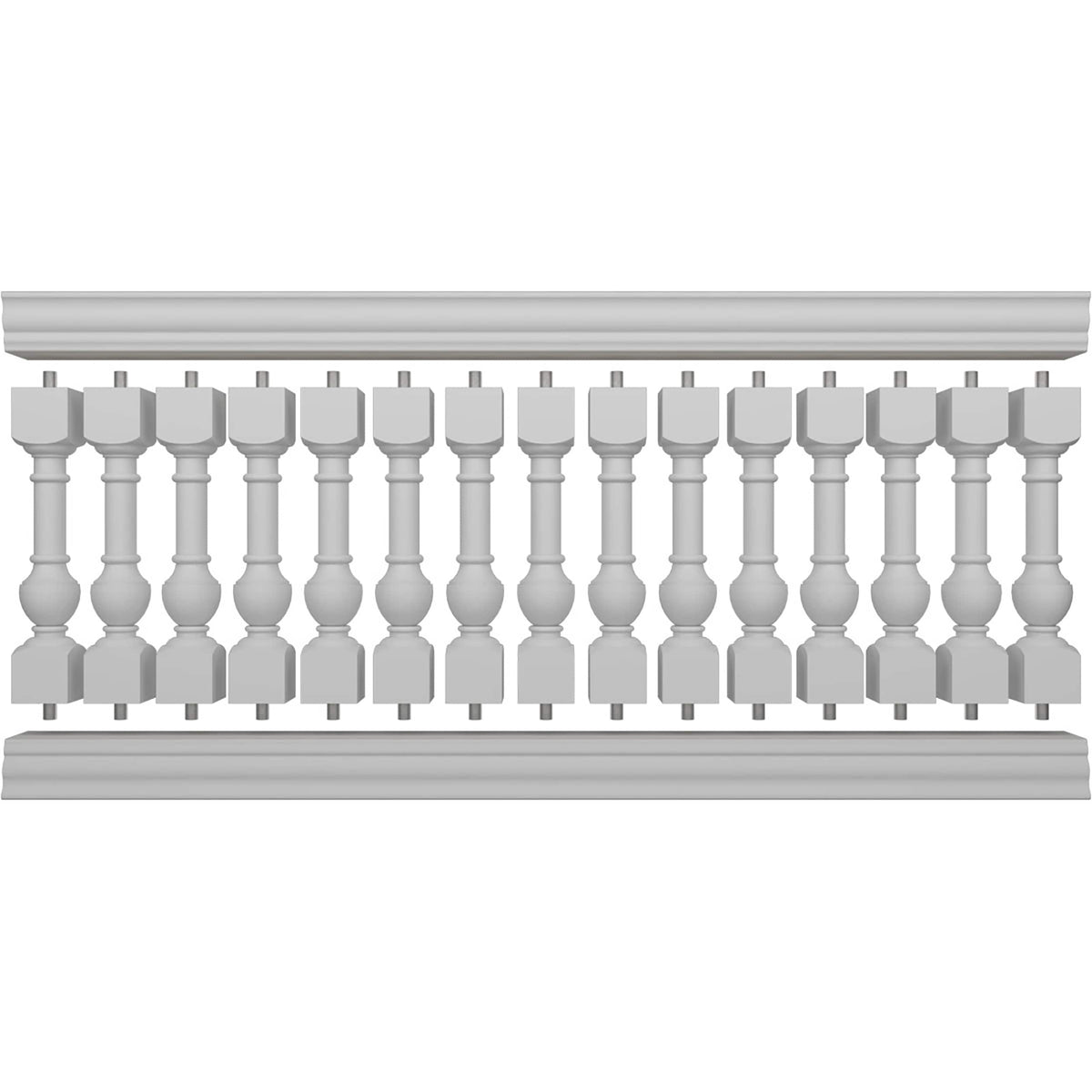 Ekena Millwork FiberThane York Fiberglass Deck Rail Kit