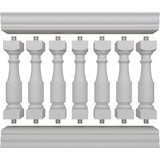 Ekena Millwork FiberThane Hamilton Fiberglass Deck Rail Kit