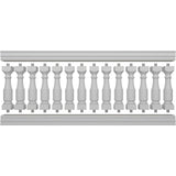 Ekena Millwork FiberThane Hamilton Fiberglass Deck Rail Kit