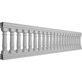 Ekena Millwork FiberThane Wellington Fiberglass Deck Rail Kit