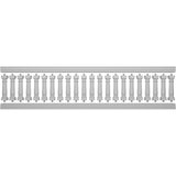 Ekena Millwork FiberThane Wellington Fiberglass Deck Rail Kit