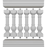 Ekena Millwork FiberThane York Fiberglass Deck Rail Kit