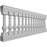 Ekena Millwork FiberThane York Fiberglass Deck Rail Kit