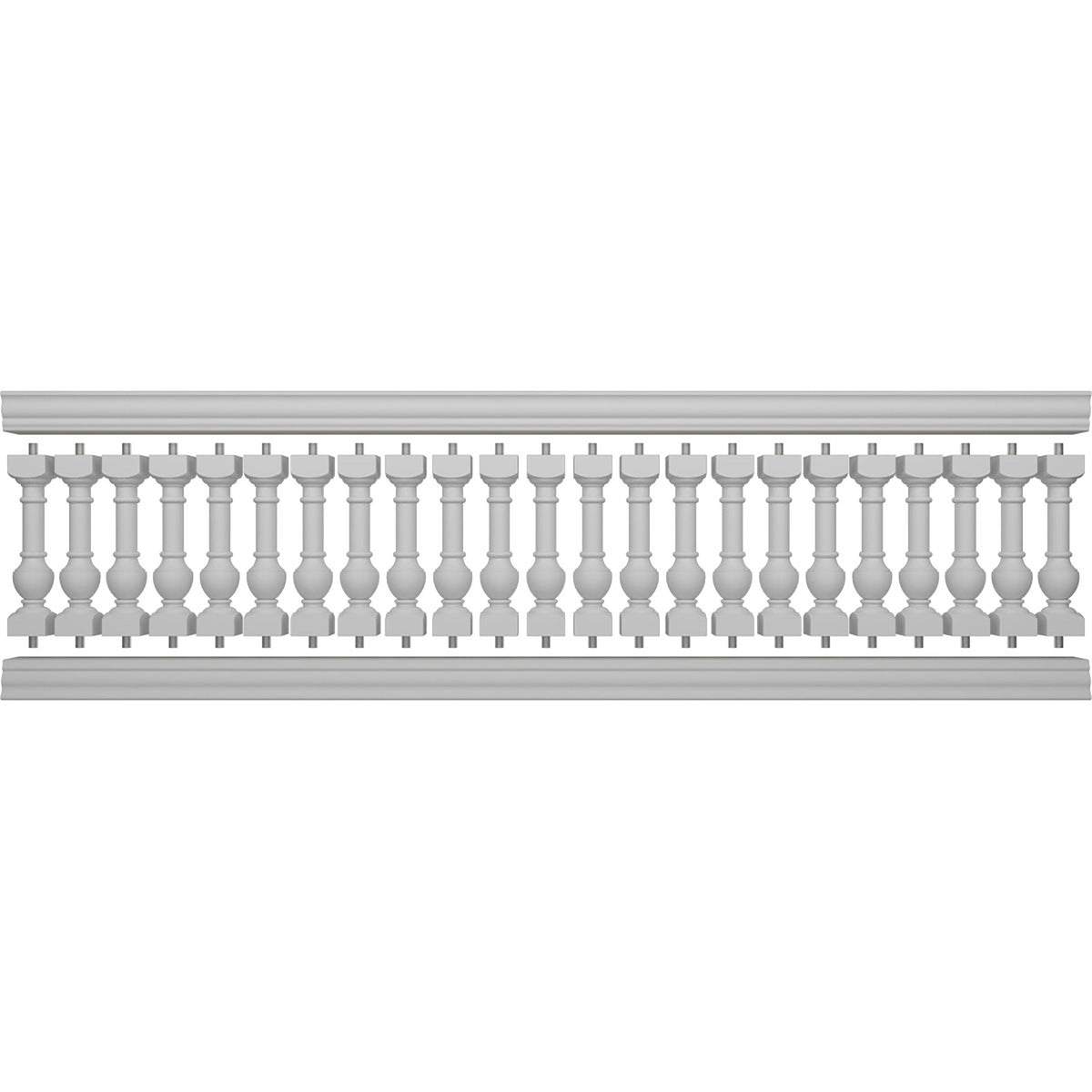 Ekena Millwork FiberThane York Fiberglass Deck Rail Kit