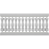 Ekena Millwork FiberThane Embassy Fiberglass Deck Rail Kit