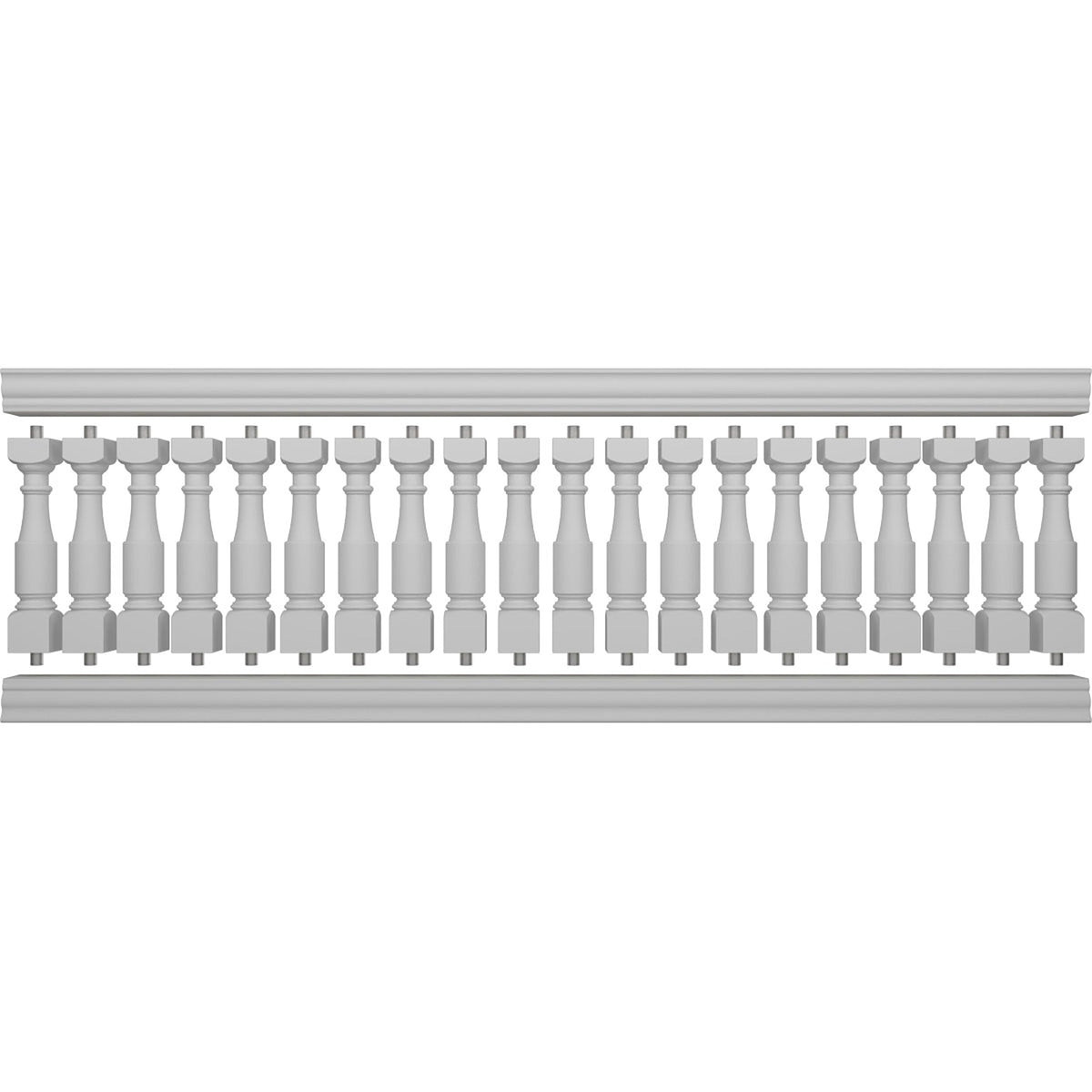 Ekena Millwork FiberThane Hamilton Fiberglass Deck Rail Kit