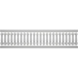 Ekena Millwork FiberThane White Fiberglass Deck Rail Kit