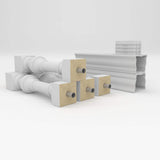 Ekena Millwork FiberThane York Fiberglass Deck Rail Kit