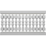 Ekena Millwork FiberThane Avalon Fiberglass Deck Rail Kit