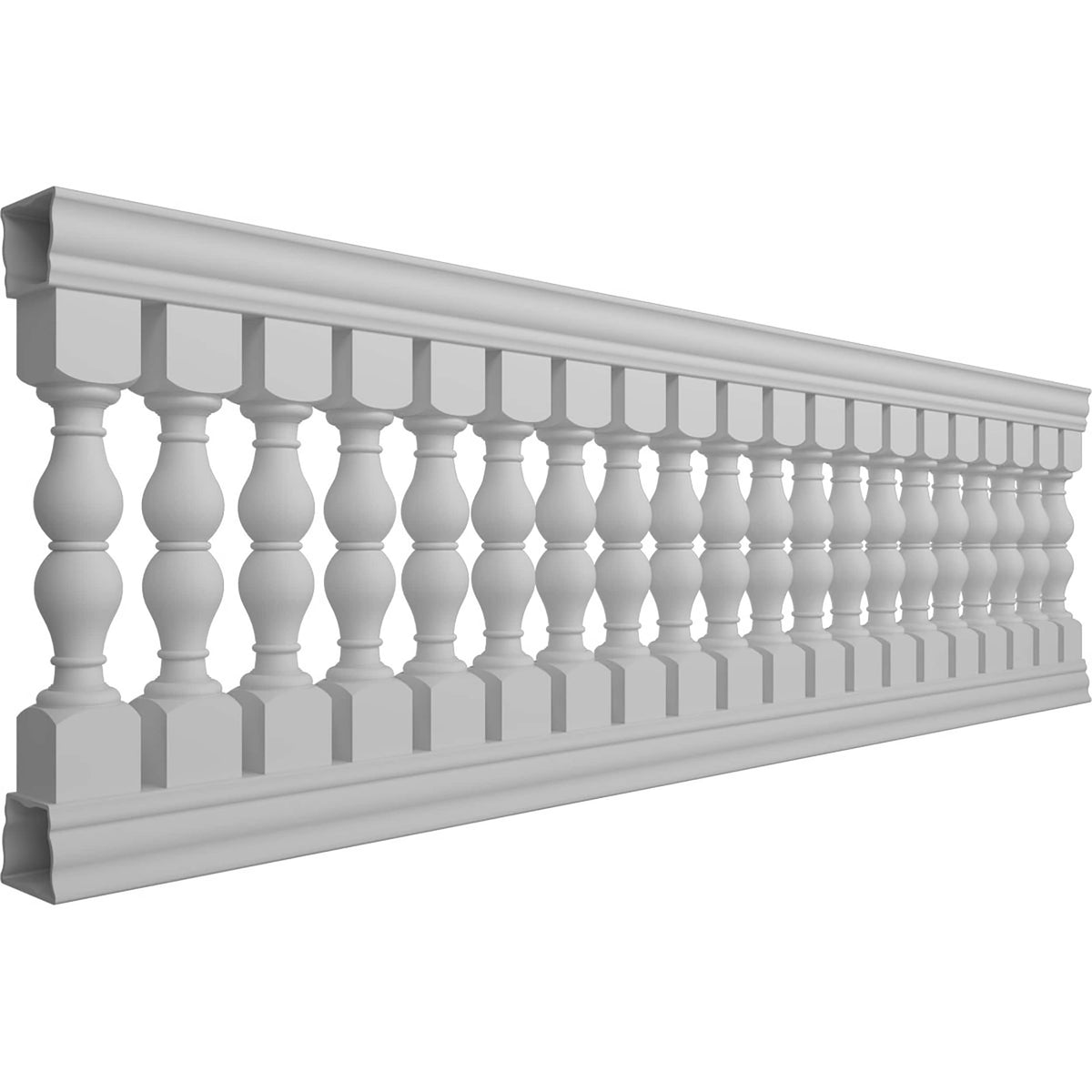 Ekena Millwork FiberThane Avalon Fiberglass Deck Rail Kit