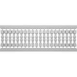 Ekena Millwork FiberThane Avalon Fiberglass Deck Rail Kit