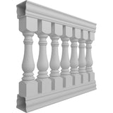 Ekena Millwork FiberThane Bradford Fiberglass Deck Rail Kit