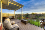 Harmony Railing 6-ft x 34-in Bronze Aluminum Deck Rail Kit