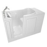 Value Series 48 in. Left Hand Walk-In Bathtub in White - Super Arbor