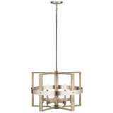 Kichler Peyton 5-Light Off-white Farmhouse Chandelier