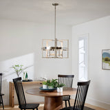 Kichler Peyton 5-Light Off-white Farmhouse Chandelier