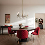 Kichler Capitol Hill 6-Light Gold Traditional Chandelier