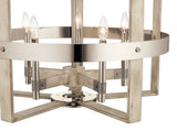 Kichler Peyton 5-Light Off-white Farmhouse Chandelier