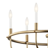 Kichler Capitol Hill 6-Light Gold Traditional Chandelier