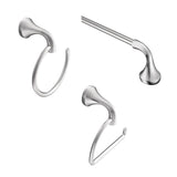 Moen 3-Piece Eva Chrome Decorative Bathroom Hardware Set