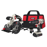 PORTER-CABLE 2-Tool 20-Volt Max Power Tool Combo Kit with Soft Case (Charger Included and 1 Battery Included)