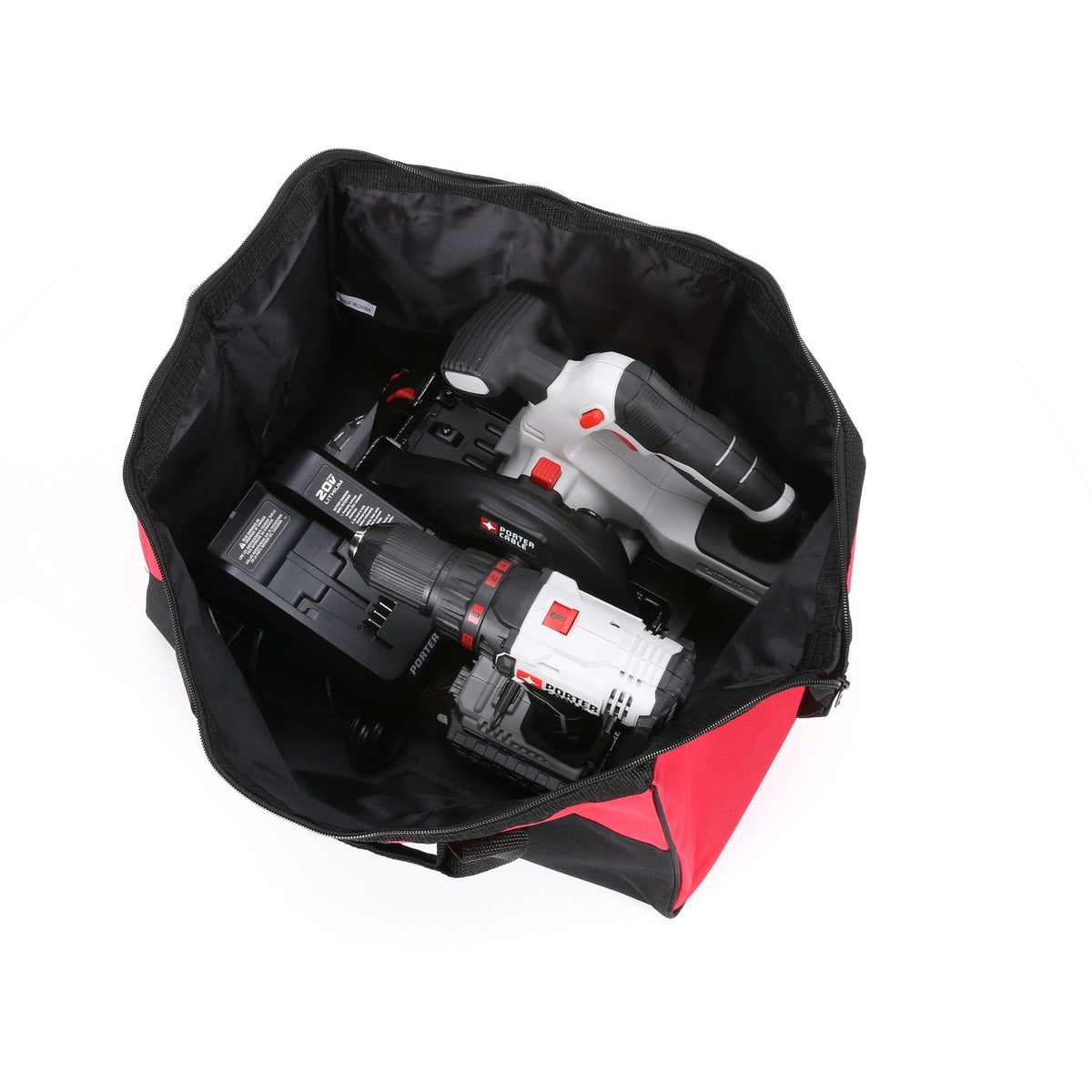 PORTER-CABLE 2-Tool 20-Volt Max Power Tool Combo Kit with Soft Case (Charger Included and 1 Battery Included)