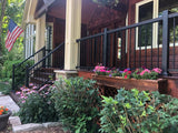 Harmony Railing 6-ft x 34-in Black Aluminum Deck Rail Kit