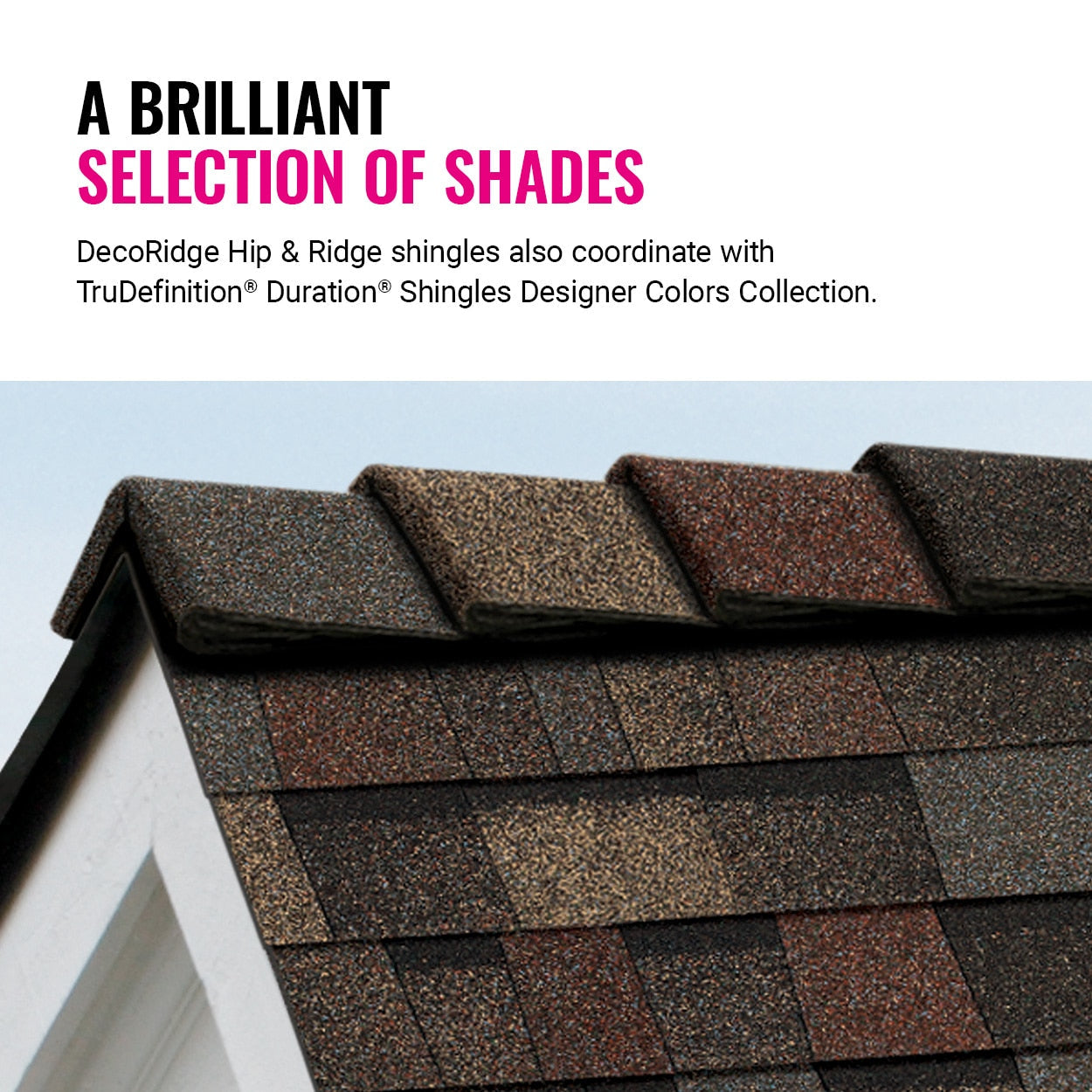 Owens Corning DecoRidge 10-in Terra Cotta Hip & Ridge Asphalt Roof Shingles Bundle (20 Lin. Ft.)