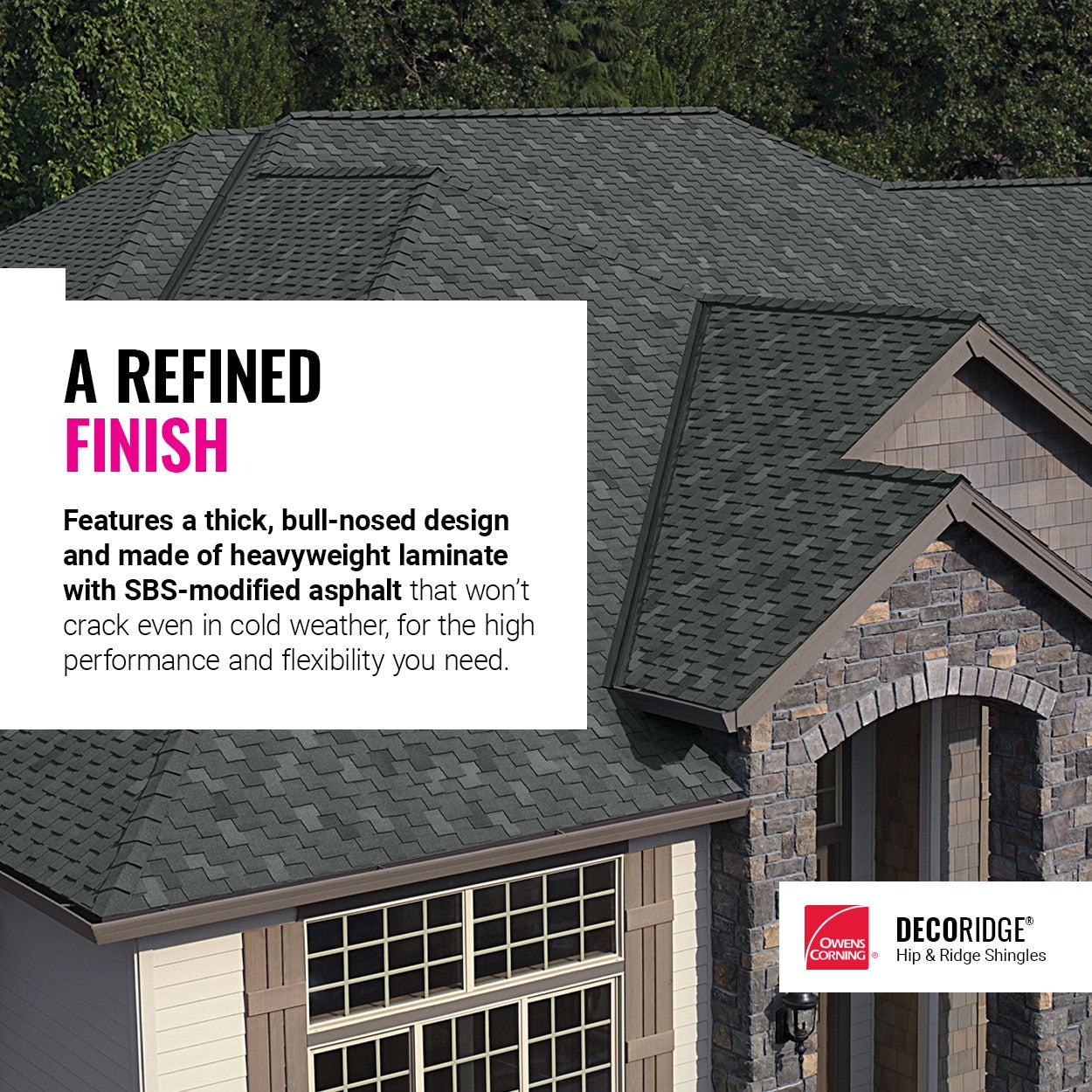 Owens Corning DecoRidge 10 in. Desert Tan Hip & Ridge Asphalt Shingles (20 Linear Ft. per Bundle)