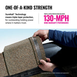 Owens Corning DuraRidge Pacific Wave Hip & Ridge Roof Shingles, 20 Linear Ft per Bundle