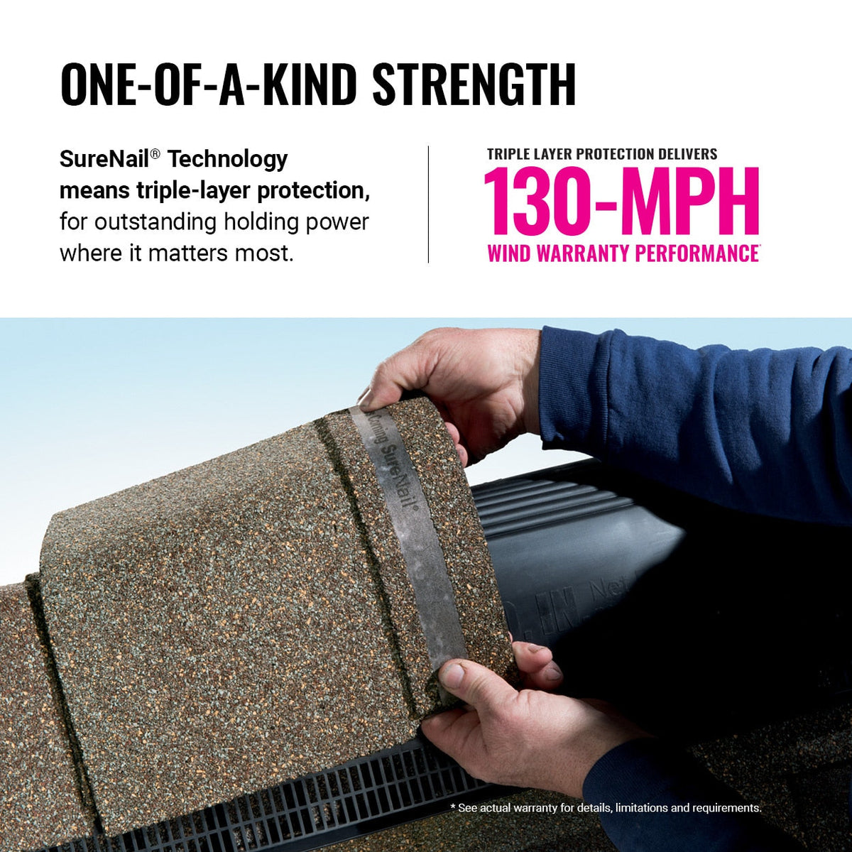 Owens Corning DuraRidge Merlot Hip & Ridge Roof Shingles, 20 Linear Ft per Bundle