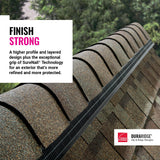 Owens Corning DuraRidge Pacific Wave Hip & Ridge Roof Shingles, 20 Linear Ft per Bundle