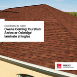 Owens Corning ProEdge Hip & Ridge Roof Shingles, Estate Gray, 33 Linear Ft per Bundle