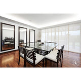 36 in. x 48 in. Clear Rectangle Glass Table Top 3/8 in. Thick Pencil Polish Tempered Touch Corners - Super Arbor