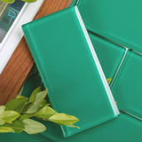 Giorbello (Sample) 3x6 Glass Subway Tiles Emerald Green 3-in x 6-in Glossy Glass Brick Subway Wall Tile